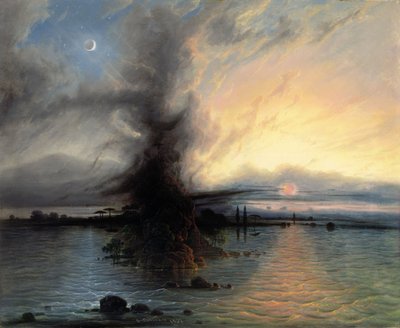 The Rock of Salvation by Samuel Colman